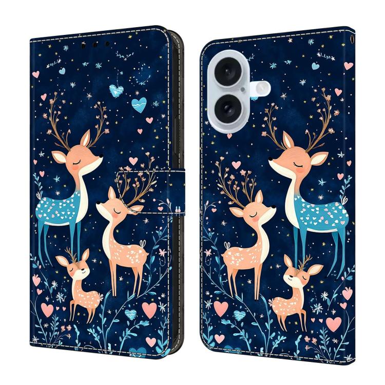 Custodia portafoglio in ecopelle effetto cristallo per iPhone 17