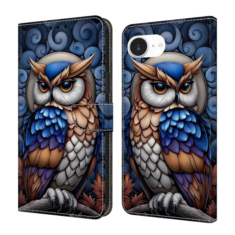 Custodia in ecopelle effetto cristallo per iPhone 17 Pro