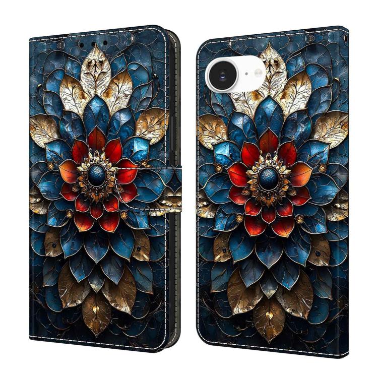 Custodia in ecopelle effetto cristallo per iPhone 17 Pro