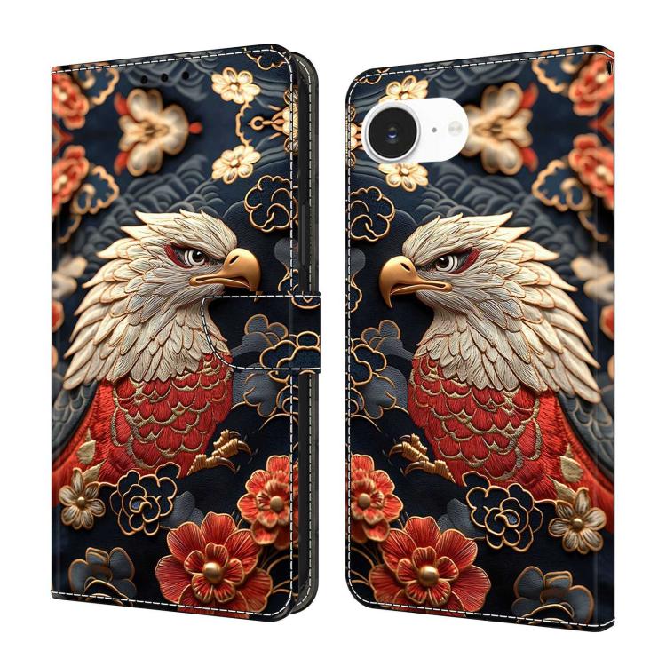 Custodia in ecopelle effetto cristallo per iPhone 17 Pro