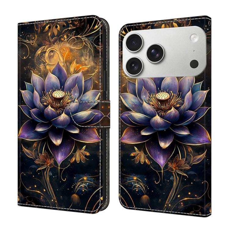 Custodia in ecopelle effetto cristallo per iPhone 17 Pro