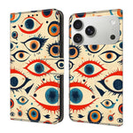 Custodia in ecopelle effetto cristallo per iPhone 17 Pro