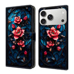 Custodia in ecopelle effetto cristallo per iPhone 17 Pro
