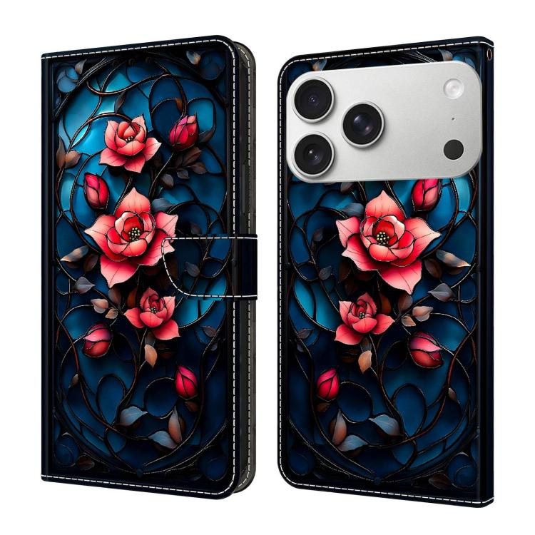 Custodia in ecopelle effetto cristallo per iPhone 17 Pro