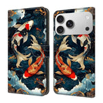 Custodia in ecopelle effetto cristallo per iPhone 17 Pro