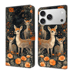Custodia in ecopelle effetto cristallo per iPhone 17 Pro