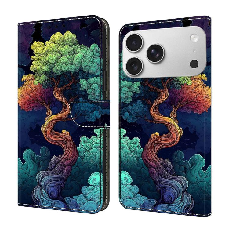 Custodia in ecopelle effetto cristallo per iPhone 17 Pro