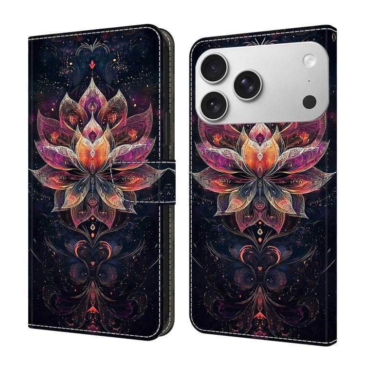 Custodia in ecopelle effetto cristallo per iPhone 17 Pro