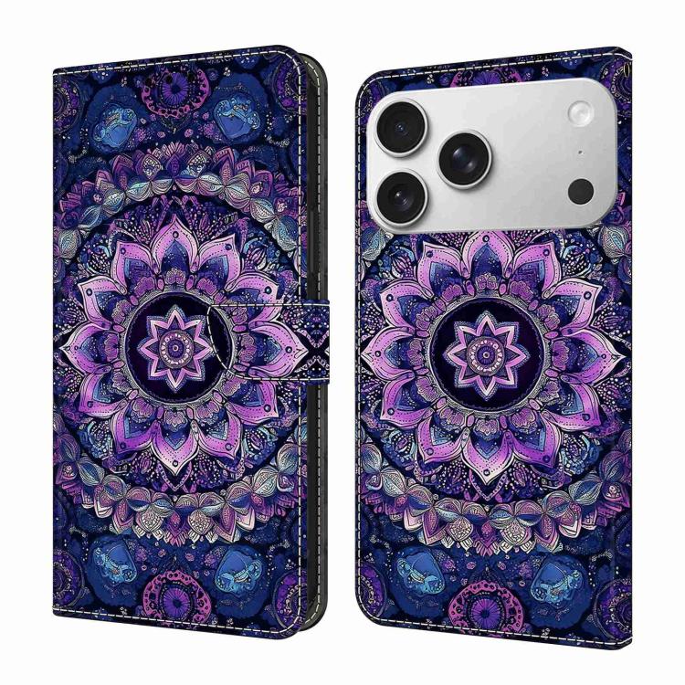 Custodia in ecopelle effetto cristallo per iPhone 17 Pro