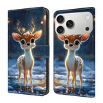 Custodia in ecopelle effetto cristallo per iPhone 17 Pro