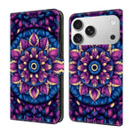Custodia in ecopelle effetto cristallo per iPhone 17 Pro Max