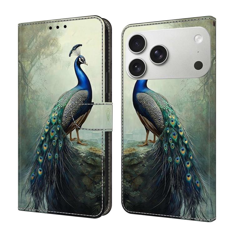 Custodia in ecopelle effetto cristallo per iPhone 17 Pro Max