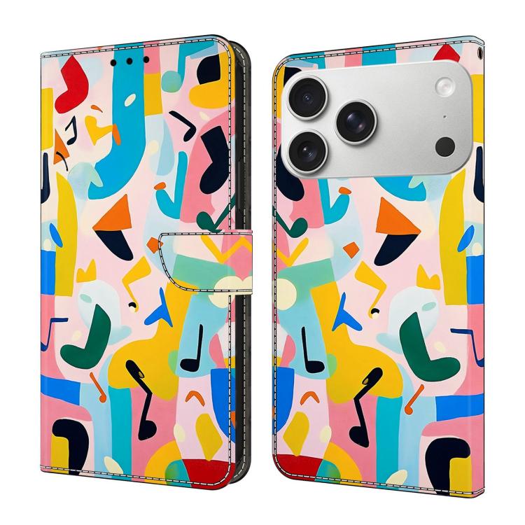 Custodia in ecopelle effetto cristallo per iPhone 17 Pro Max