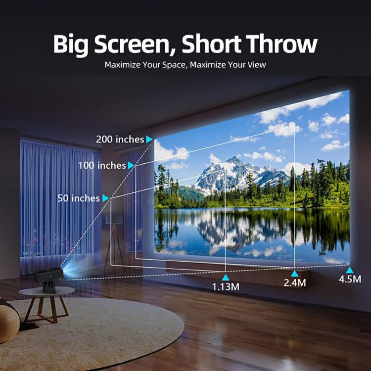 Videoproiettore AUN A005 1080P 760ANSI con Android TV