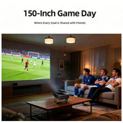 Videoproiettore intelligente AUN A005 con display LCD 1080P 760ANSI e supporto., EU Plug, US Plug, UK Plug, AU Plug