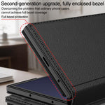 Custodia a libro GKK integrata con supporto a fessura per telefono, For Galaxy Z TriFold