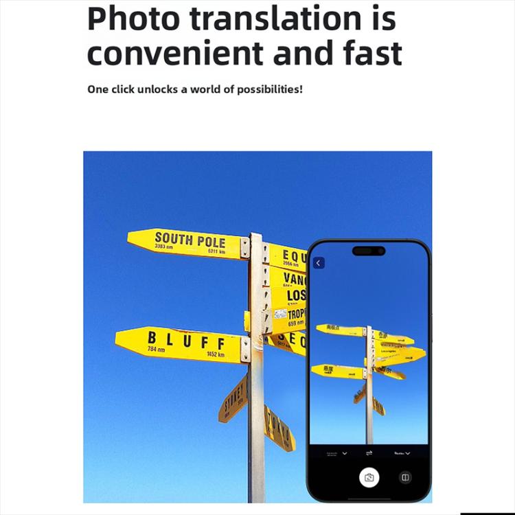 P59 AI Smart Translator supporta la traduzione delle foto durante le chiamate.
