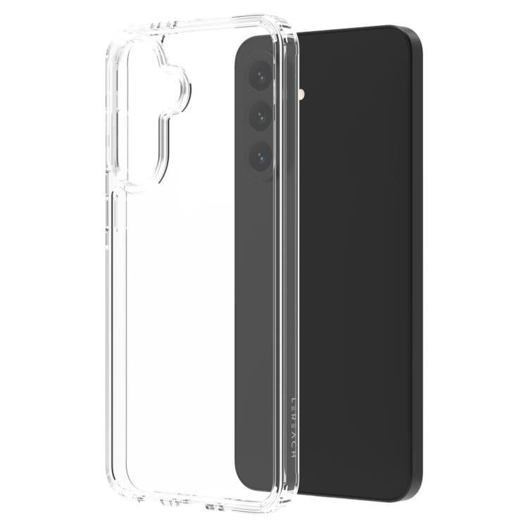 Custodia per telefono antiurto LeReach TOC Clear Series a doppio composito in TPU + acrilico., For Galaxy A17 5G, For Galaxy A56 5G