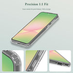 Custodia per telefono antiurto LeReach TOC Clear Series a doppio composito in TPU + acrilico., For Galaxy A17 5G, For Galaxy A56 5G