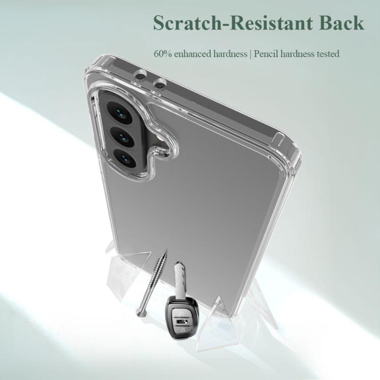 Custodia per telefono antiurto LeReach TOC Clear Series a doppio composito in TPU + acrilico., For Galaxy A17 5G, For Galaxy A56 5G