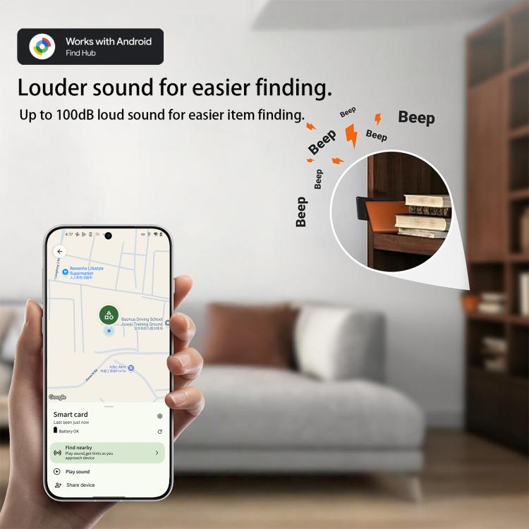Localizzatore GPS Bluetooth S22 Mini ultra sottile