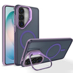 Supporto per fotocamera in metallo, finitura opaca, custodia magnetica per telefono, For Galaxy S26+ 5G, For Galaxy S26 Ultra 5G, For Galaxy S26 5G