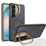 Supporto per fotocamera in metallo, finitura opaca, custodia magnetica per telefono, For Galaxy S26+ 5G, For Galaxy S26 Ultra 5G, For Galaxy S26 5G