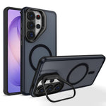 Supporto per fotocamera in metallo, finitura opaca, custodia magnetica per telefono, For Galaxy S26+ 5G, For Galaxy S26 Ultra 5G, For Galaxy S26 5G