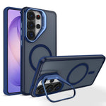 Supporto per fotocamera in metallo, finitura opaca, custodia magnetica per telefono, For Galaxy S26+ 5G, For Galaxy S26 Ultra 5G, For Galaxy S26 5G
