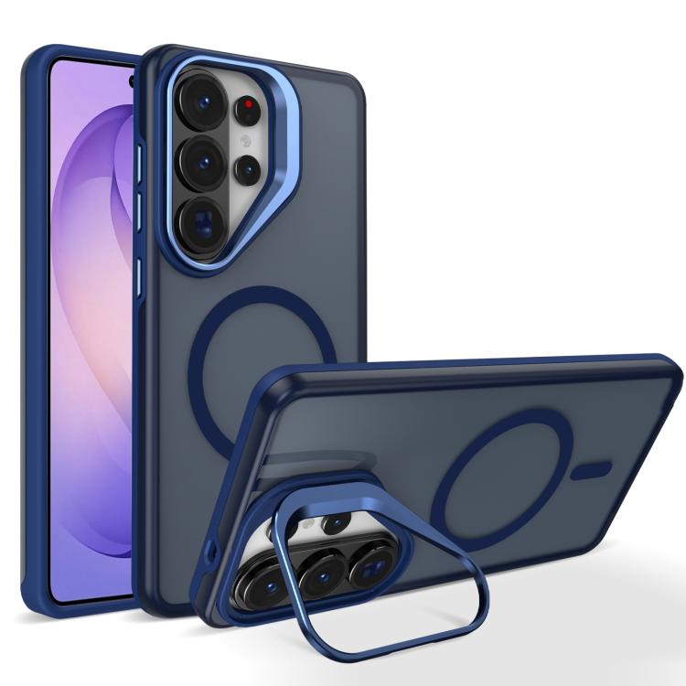 Supporto per fotocamera in metallo, finitura opaca, custodia magnetica per telefono, For Galaxy S26+ 5G, For Galaxy S26 Ultra 5G, For Galaxy S26 5G