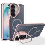 Supporto per fotocamera in metallo, finitura opaca, custodia magnetica per telefono, For Galaxy S26+ 5G, For Galaxy S26 Ultra 5G, For Galaxy S26 5G