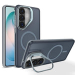 Supporto per fotocamera in metallo, finitura opaca, custodia magnetica per telefono, For Galaxy S26+ 5G, For Galaxy S26 Ultra 5G, For Galaxy S26 5G