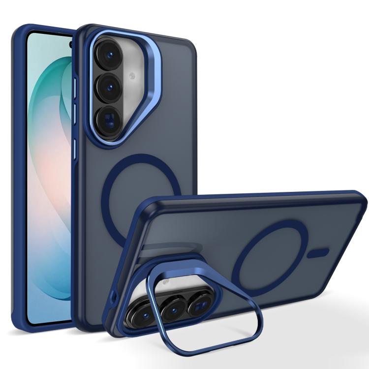 Supporto per fotocamera in metallo, finitura opaca, custodia magnetica per telefono, For Galaxy S26+ 5G, For Galaxy S26 Ultra 5G, For Galaxy S26 5G