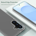 Custodia per telefono antiurto LeReach TOC Clear Series a doppio composito in TPU + acrilico., For Galaxy S25 FE 5G, For Galaxy S25+ 5G, For Galaxy S25 Ultra 5G, For Galaxy S24+ 5G