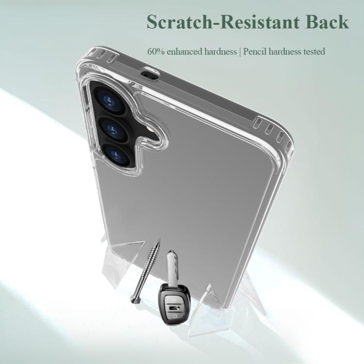Custodia per telefono antiurto LeReach TOC Clear Series a doppio composito in TPU + acrilico., For Galaxy S25 FE 5G, For Galaxy S25+ 5G, For Galaxy S25 Ultra 5G, For Galaxy S24+ 5G