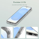 Custodia per telefono antiurto LeReach TOC Clear Series a doppio composito in TPU + acrilico., For Galaxy S25 FE 5G, For Galaxy S25+ 5G, For Galaxy S25 Ultra 5G, For Galaxy S24+ 5G