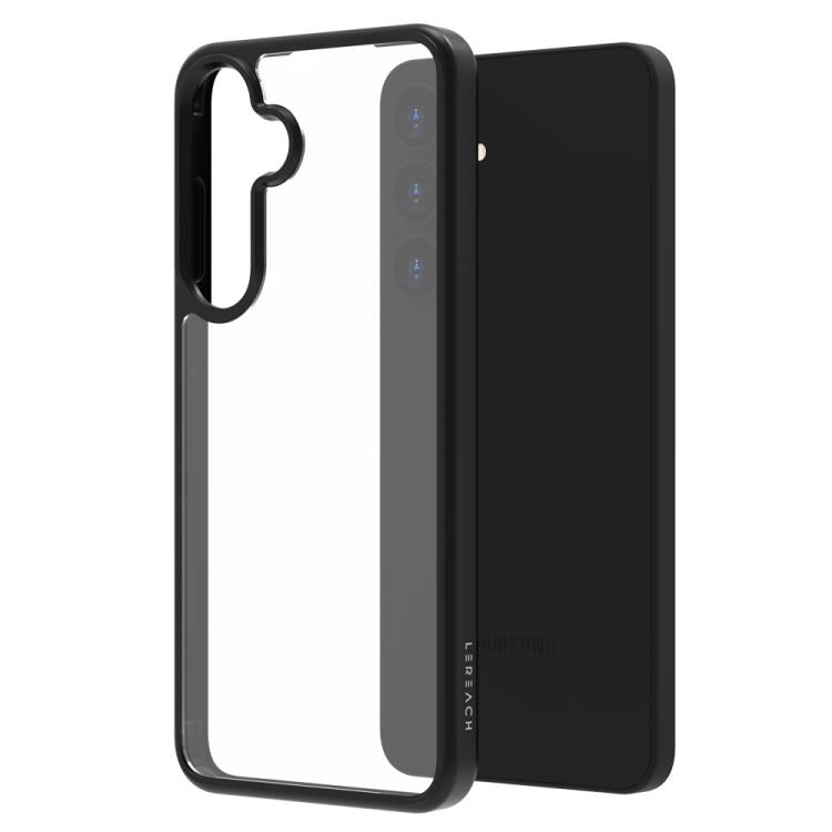 Custodia per telefono antiurto LeReach TOC Clear Series a doppio composito in TPU + acrilico., For Galaxy S25 FE 5G, For Galaxy S25+ 5G, For Galaxy S25 Ultra 5G, For Galaxy S24+ 5G