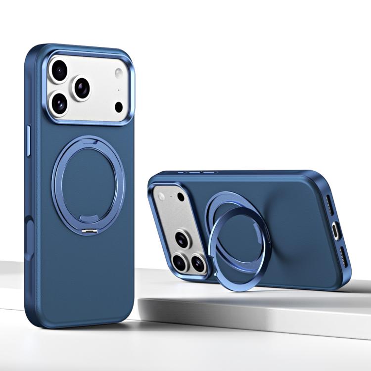 Custodia magnetica per telefono Cloud Block Star Leather Series con supporto girevole a 360 gradi., For iPhone 17 Pro Max, For iPhone 17 Pro, For iPhone 17, For iPhone Air, For iPhone 16 Pro Max, For iPhone 16 Pro