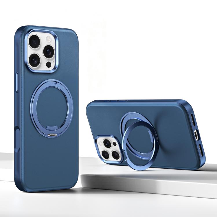 Custodia magnetica per telefono Cloud Block Star Leather Series con supporto girevole a 360 gradi., For iPhone 17 Pro Max, For iPhone 17 Pro, For iPhone 17, For iPhone Air, For iPhone 16 Pro Max, For iPhone 16 Pro