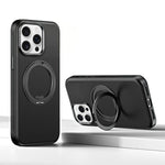 Custodia magnetica per telefono Cloud Block Star Leather Series con supporto girevole a 360 gradi., For iPhone 16, For iPhone 15 Pro Max, For iPhone 15 Pro, For iPhone 15