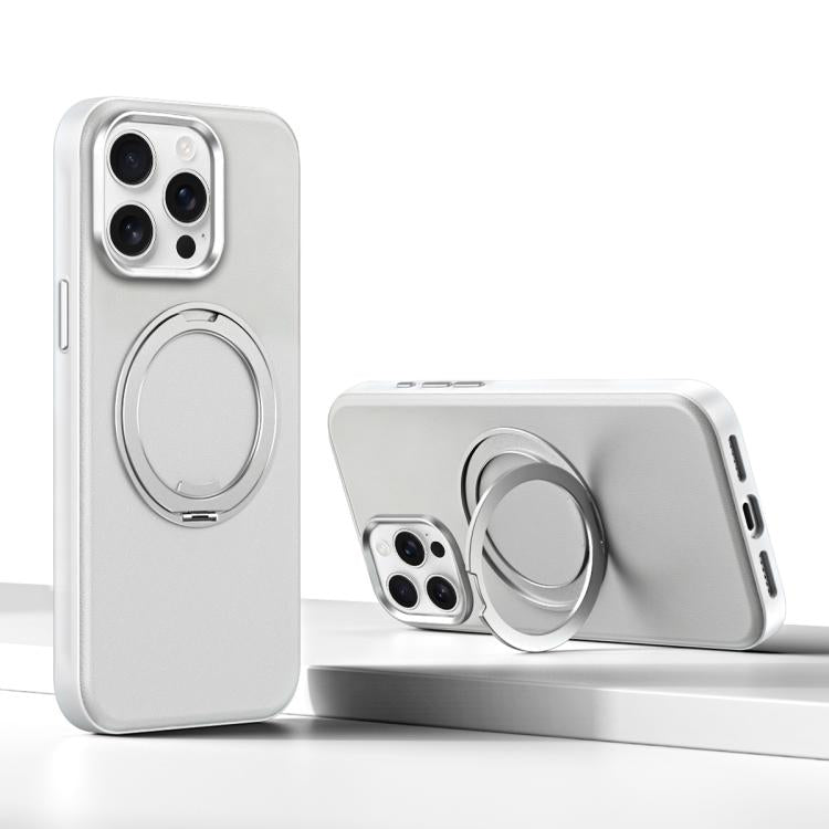 Custodia magnetica per telefono Cloud Block Star Leather Series con supporto girevole a 360 gradi., For iPhone 16, For iPhone 15 Pro Max, For iPhone 15 Pro, For iPhone 15