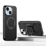 Custodia magnetica per telefono Cloud Block Star Leather Series con supporto girevole a 360 gradi., For iPhone 16, For iPhone 15 Pro Max, For iPhone 15 Pro, For iPhone 15