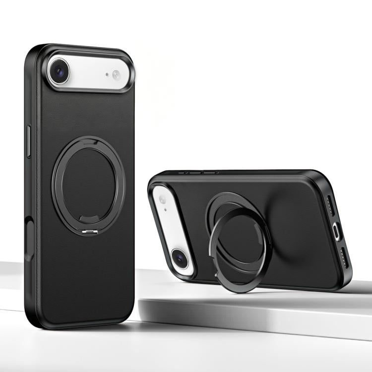 Custodia magnetica per telefono Cloud Block Star Leather Series con supporto girevole a 360 gradi., For iPhone 17 Pro Max, For iPhone 17 Pro, For iPhone 17, For iPhone Air, For iPhone 16 Pro Max, For iPhone 16 Pro