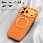 Custodia magnetica per telefono Cloud Block Star Leather Series con supporto girevole a 360 gradi., For iPhone 17 Pro Max, For iPhone 17 Pro, For iPhone 17, For iPhone Air, For iPhone 16 Pro Max, For iPhone 16 Pro