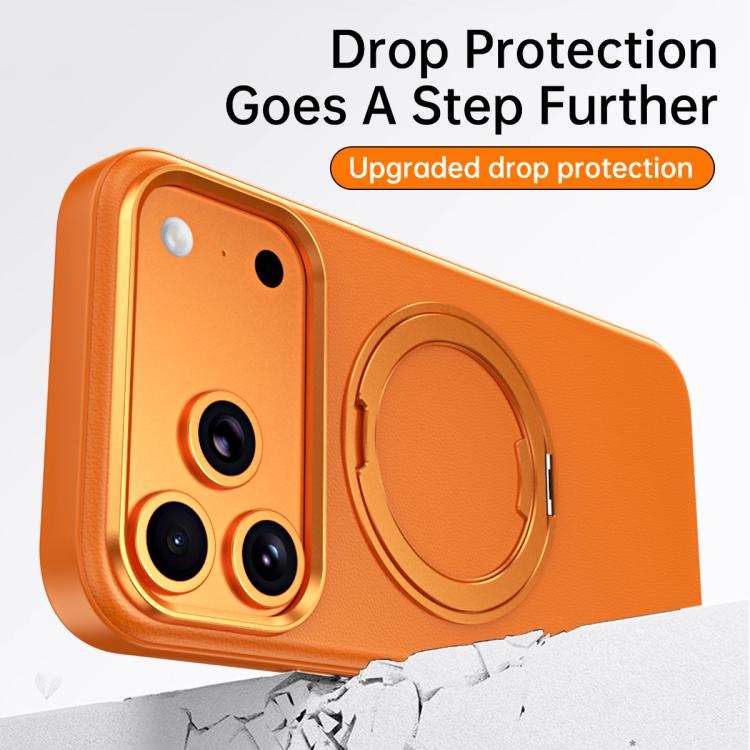 Custodia magnetica per telefono Cloud Block Star Leather Series con supporto girevole a 360 gradi., For iPhone 17 Pro Max, For iPhone 17 Pro, For iPhone 17, For iPhone Air, For iPhone 16 Pro Max, For iPhone 16 Pro