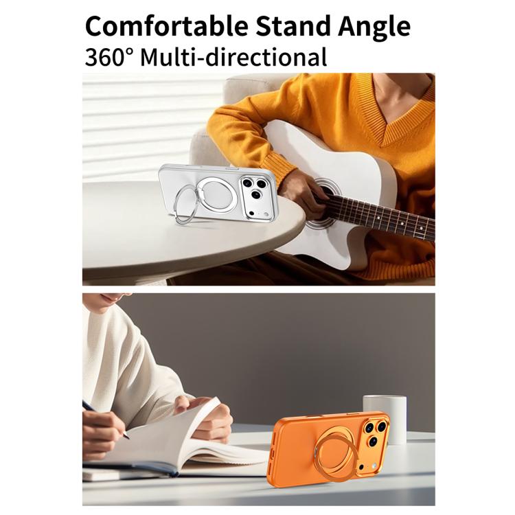 Custodia magnetica per telefono Cloud Block Star Leather Series con supporto girevole a 360 gradi., For iPhone 16, For iPhone 15 Pro Max, For iPhone 15 Pro, For iPhone 15