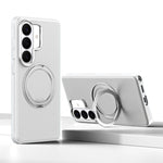 Custodia magnetica per telefono Cloud Block Star Leather Series con supporto girevole a 360 gradi., For Galaxy S26+ 5G, For Galaxy S26 Ultra 5G, For Galaxy S26 5G