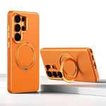 Custodia magnetica per telefono Cloud Block Star Leather Series con supporto girevole a 360 gradi., For Galaxy S26+ 5G, For Galaxy S26 Ultra 5G, For Galaxy S26 5G