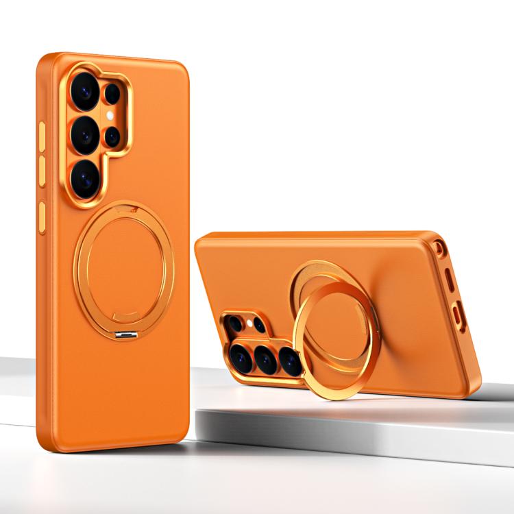 Custodia magnetica per telefono Cloud Block Star Leather Series con supporto girevole a 360 gradi., For Galaxy S26+ 5G, For Galaxy S26 Ultra 5G, For Galaxy S26 5G