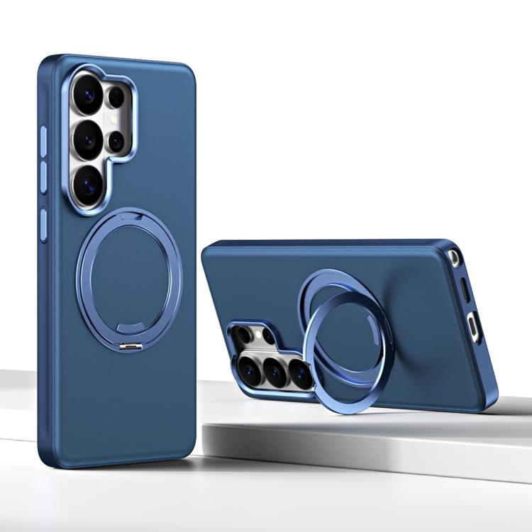 Custodia magnetica per telefono Cloud Block Star Leather Series con supporto girevole a 360 gradi., For Galaxy S26+ 5G, For Galaxy S26 Ultra 5G, For Galaxy S26 5G